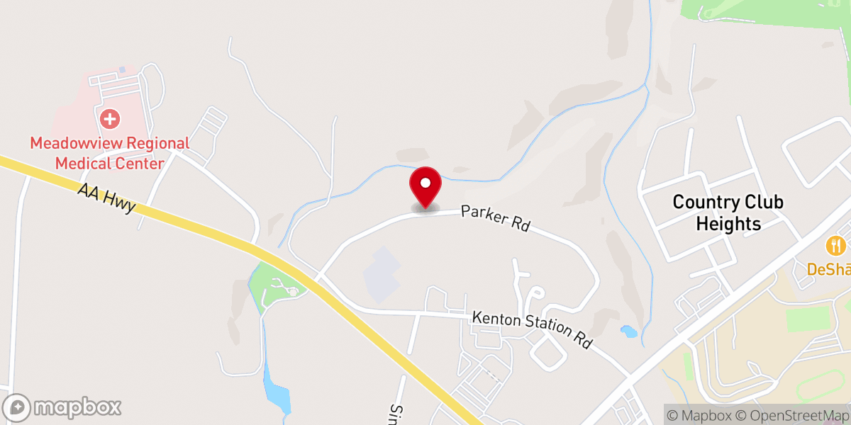 Map showing location of St Lukes Anglican Church