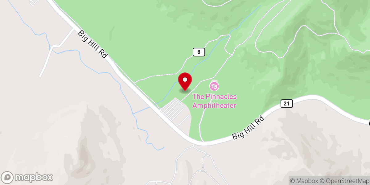 Map showing location of Berea Craft Festival