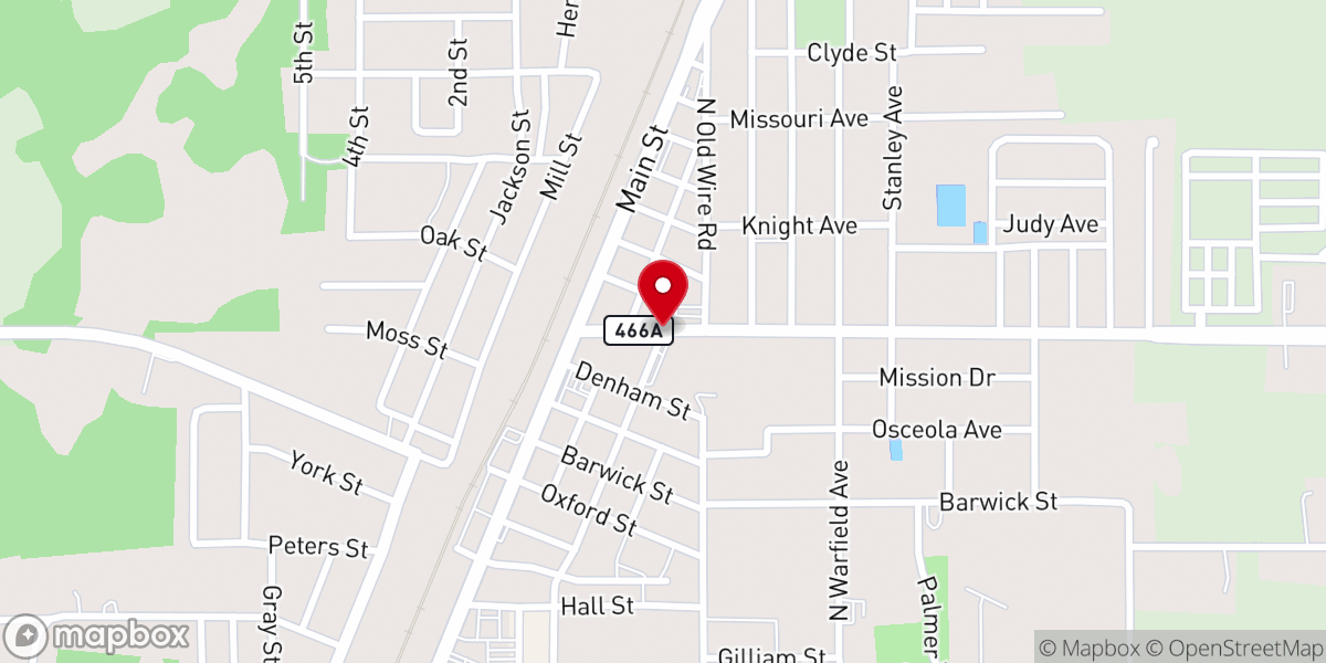 Map showing location of Grace Connections Inc