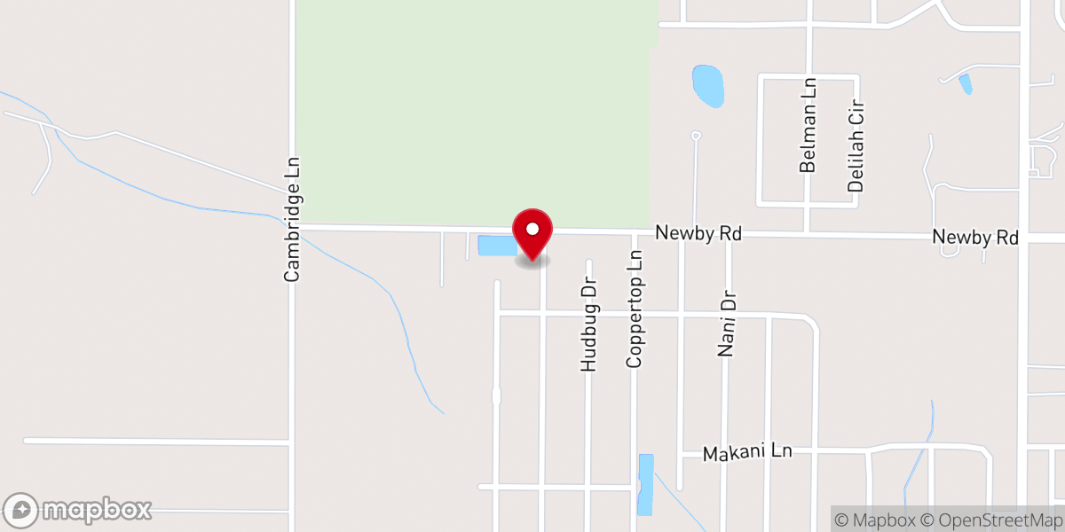Map showing location of Newby Chapel by Davidson Homes