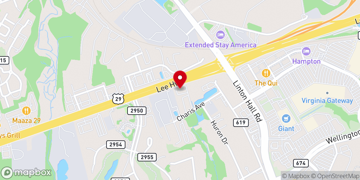 Map showing location of Little Lambs Village Preschool