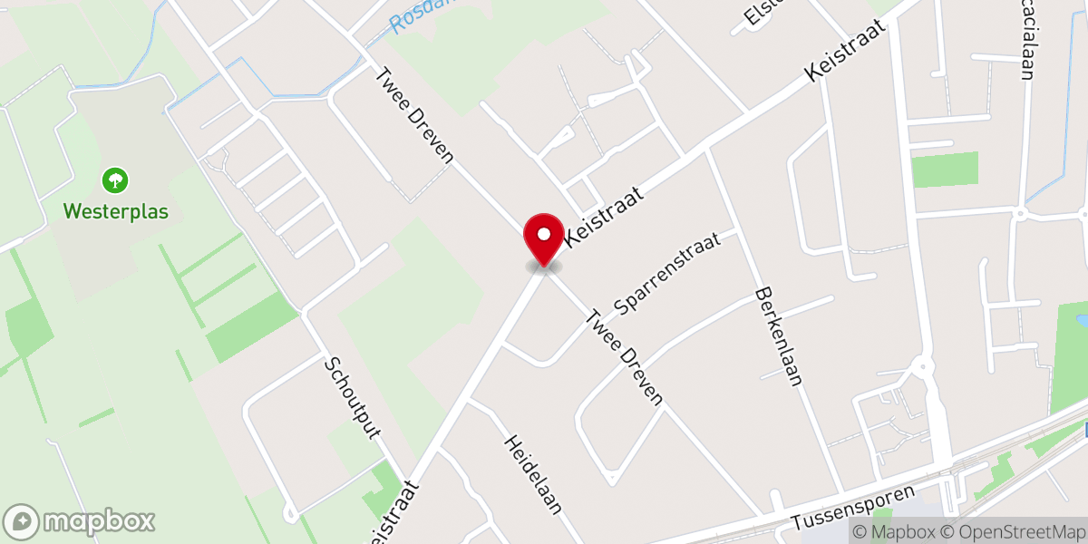 Map showing location of Kapel O-L-V van Vrede