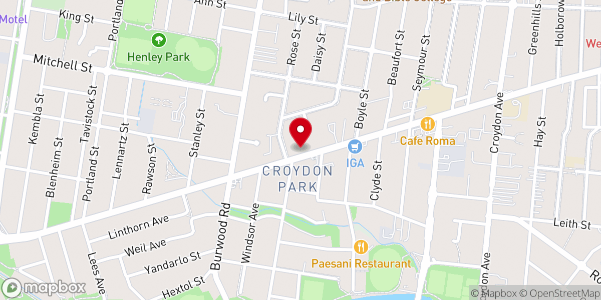 Map showing location of Baptist Churches of NSW & Act
