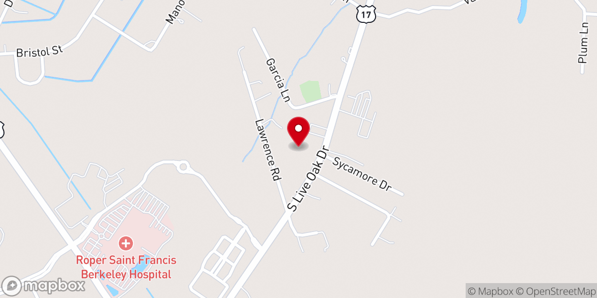 Map showing location of Gateway Community Church
