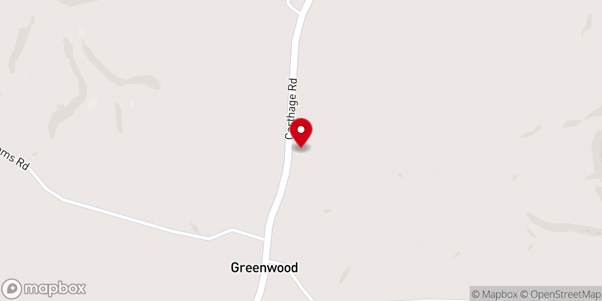 Map showing location of Red Boiling Springs Baptist