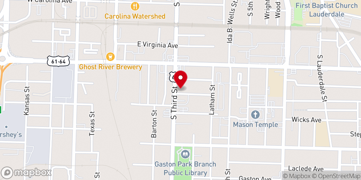 Map showing location of Mission Global Ministries