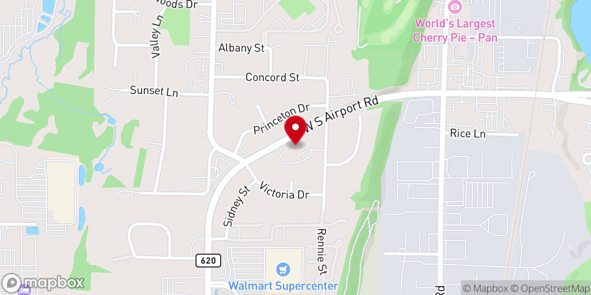 Map showing location of TC Journey Church