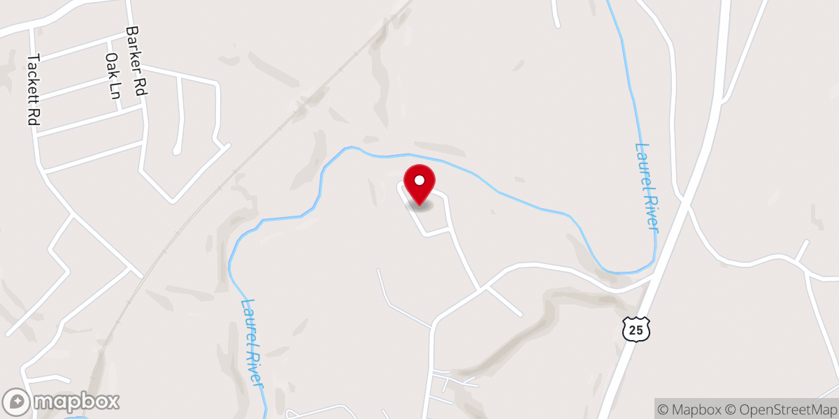 Map showing location of New Manna Church