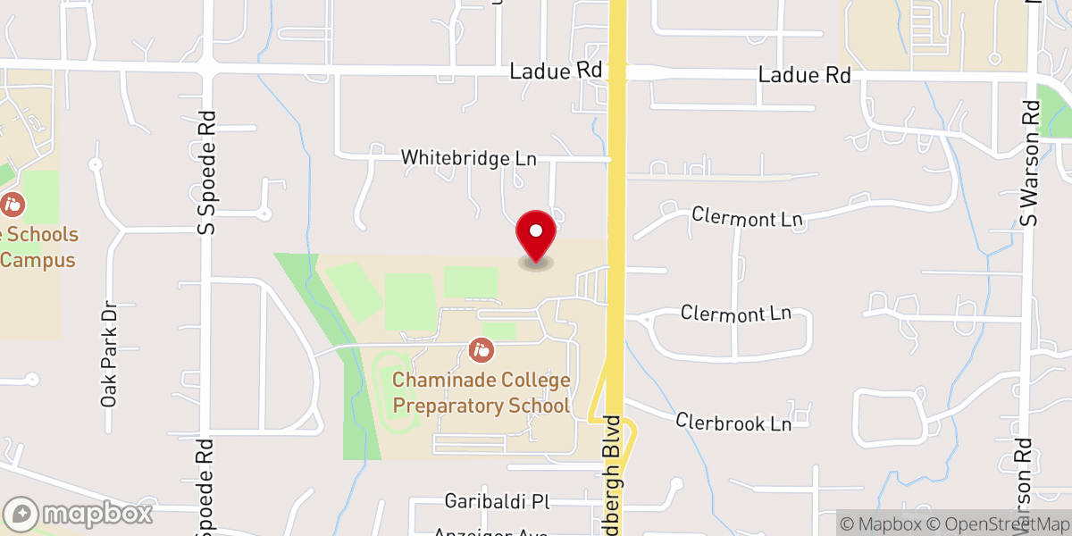 Map showing location of Our Lady of the Pillar Catholic Church