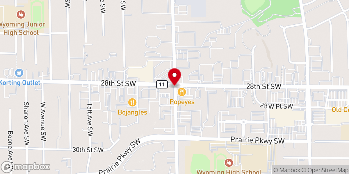Map showing location of Royal Priesthood Ministries Full Life Center