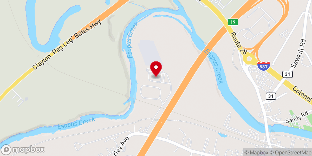 Map showing location of House of Praise Ministry