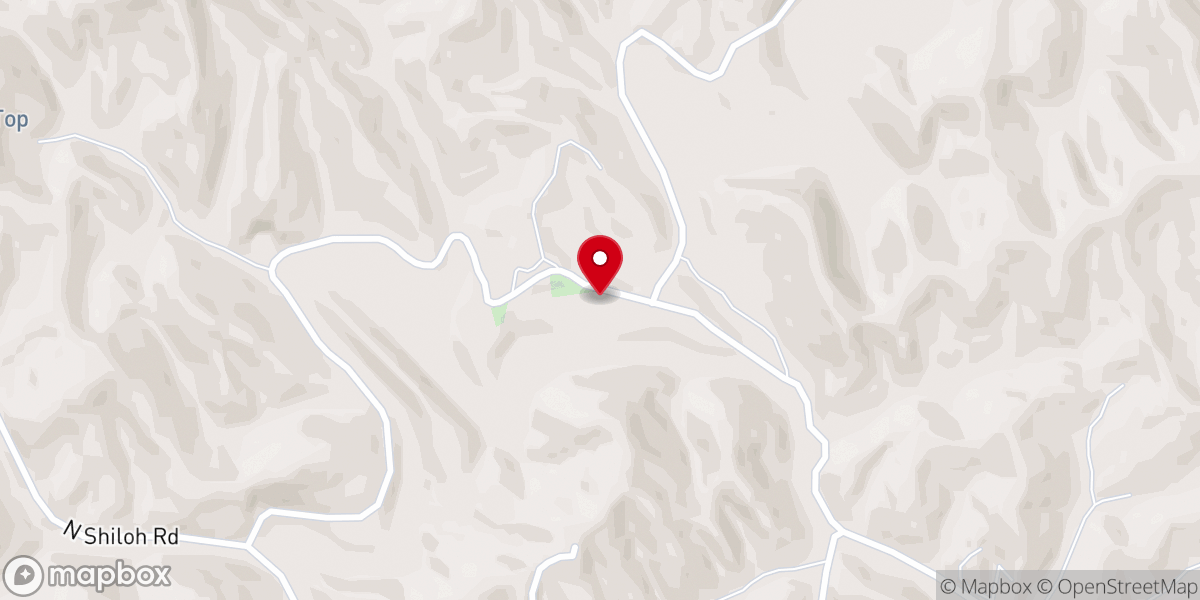 Map showing location of Tennessee Silencer