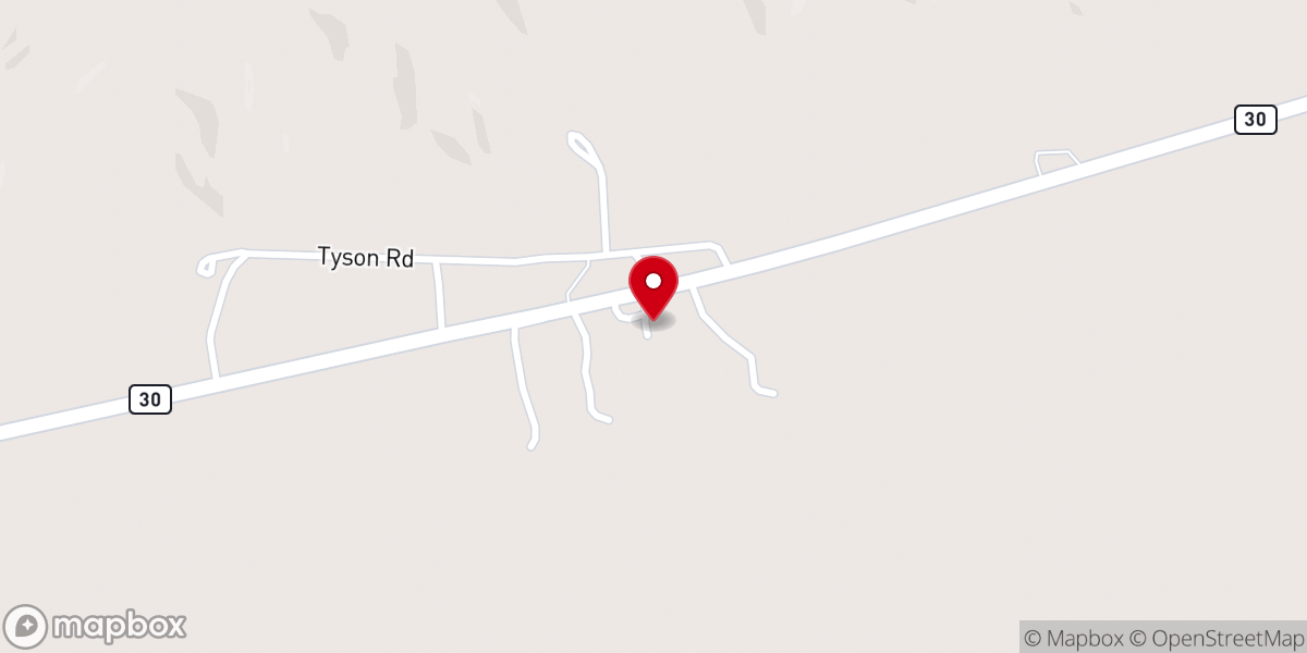 Map showing location of Walker Temple Church