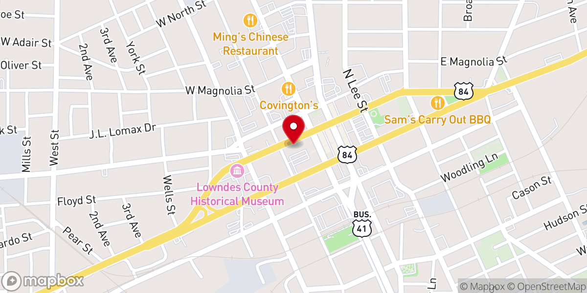 Map showing location of Holiness House of Praise Church