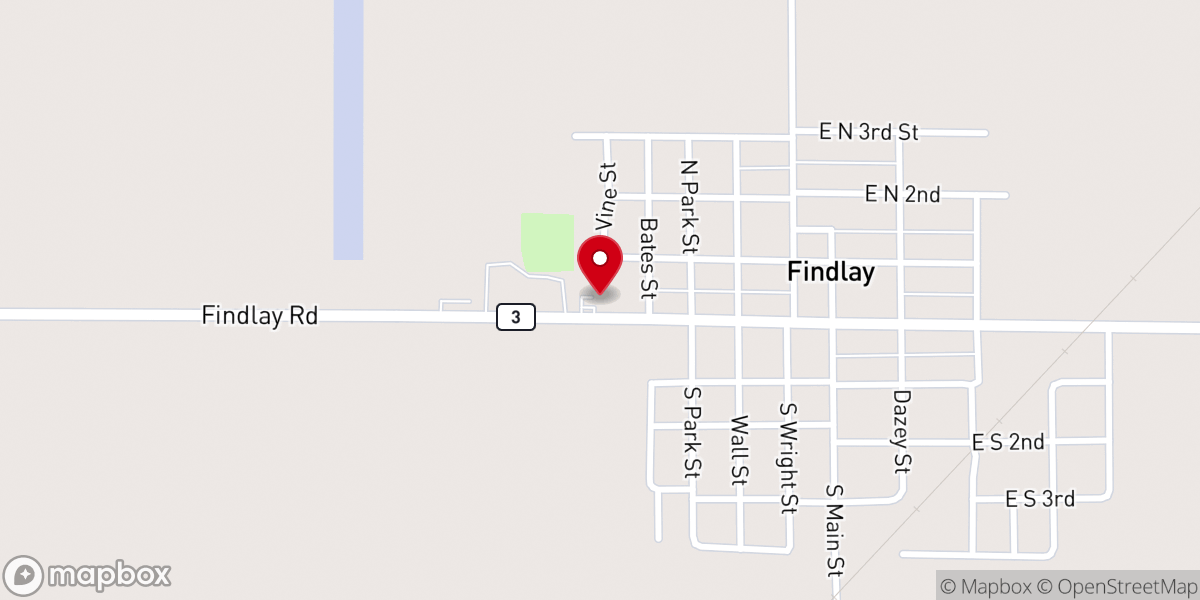 Map showing location of Faith Covenant Church