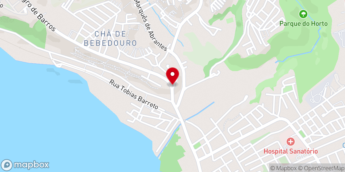 Map showing location of Capela de Nossa Senhora da Conceição