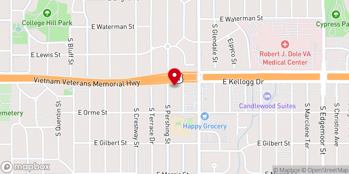 Map showing location of Cornerstone Family Ministries Inc