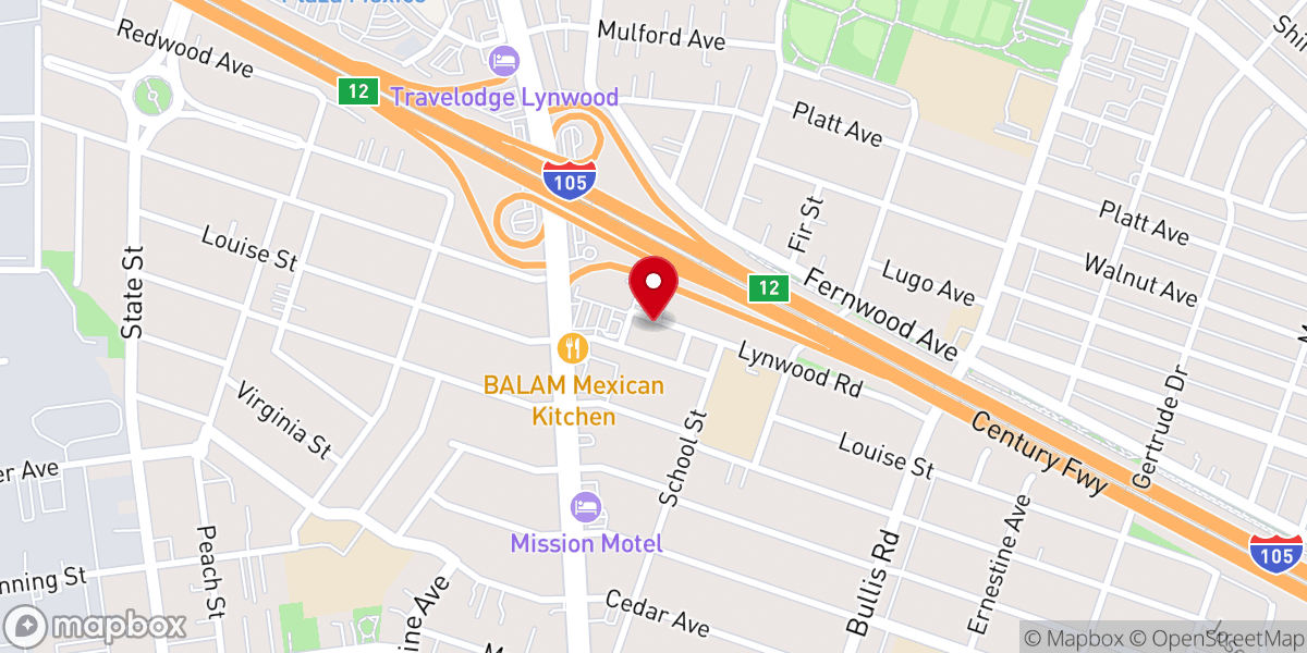 Map showing location of Healing and Deliverance Church of the Firstborn Inc