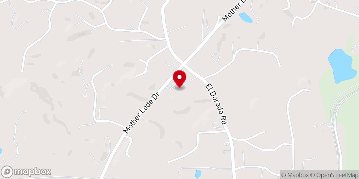 Map showing location of Church of the Nazarene