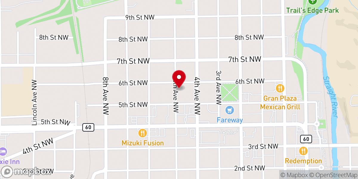 Map showing location of March with Mary