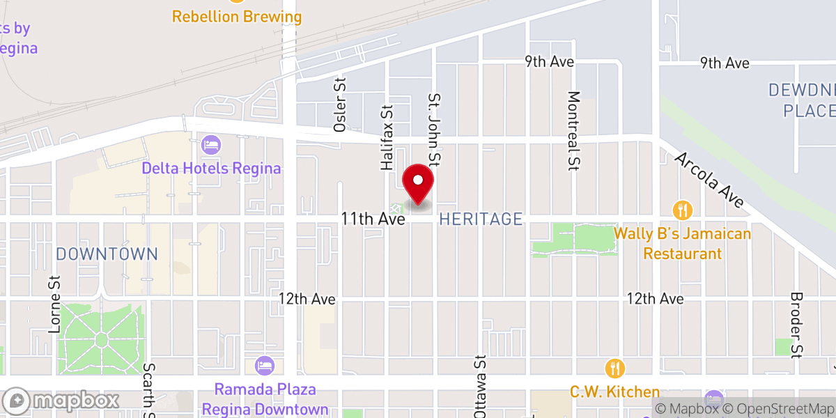 Map showing location of Aman House Ministries