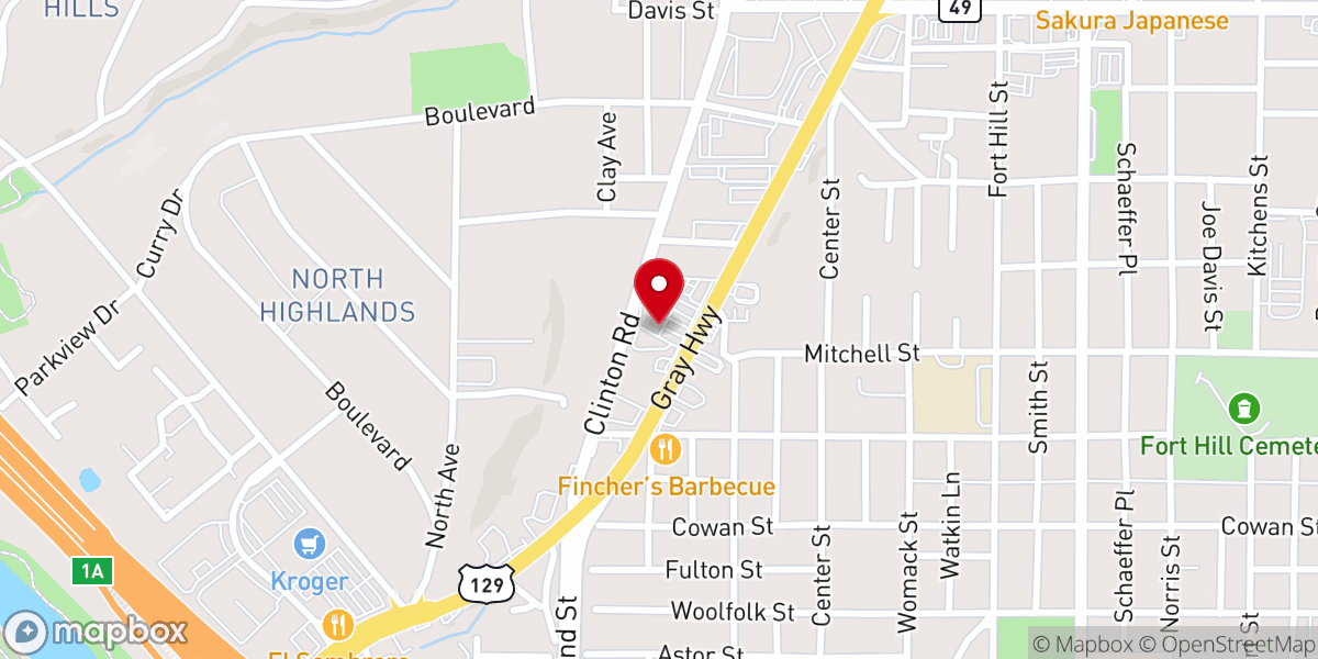 Map showing location of Destiny Christian Church Inc