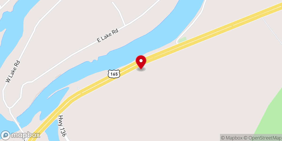 Map showing location of Eastern Star Church Number 1