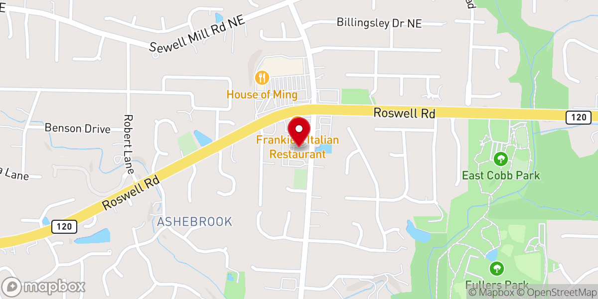 Map showing location of H.M. Patterson & Son-Canton Hill Chapel