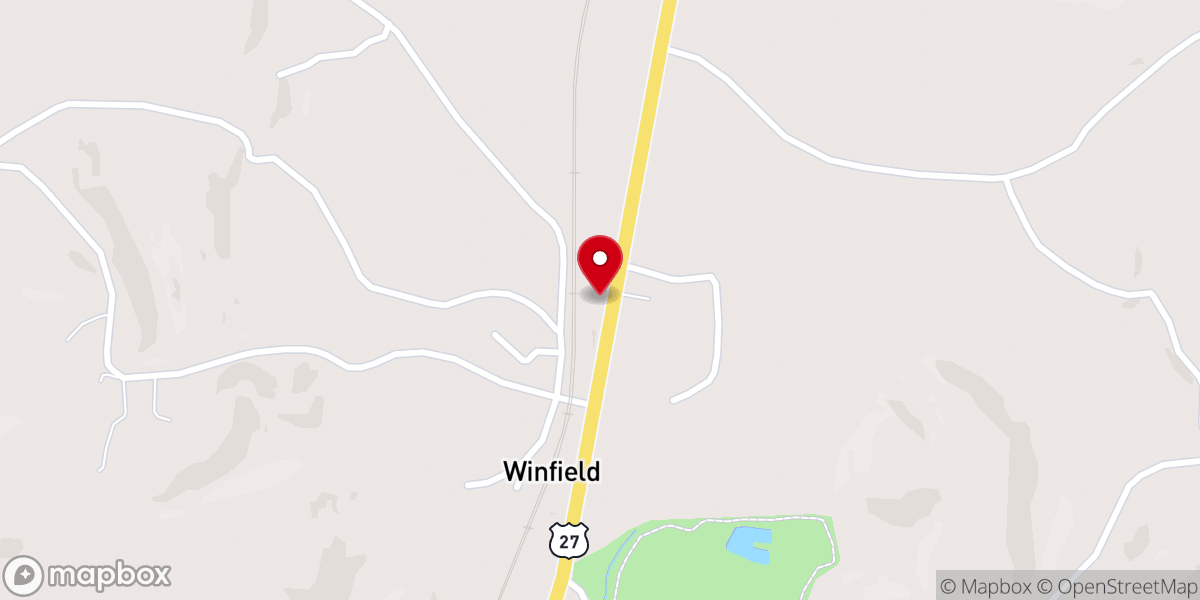 Map showing location of Agape Christian Learning Center