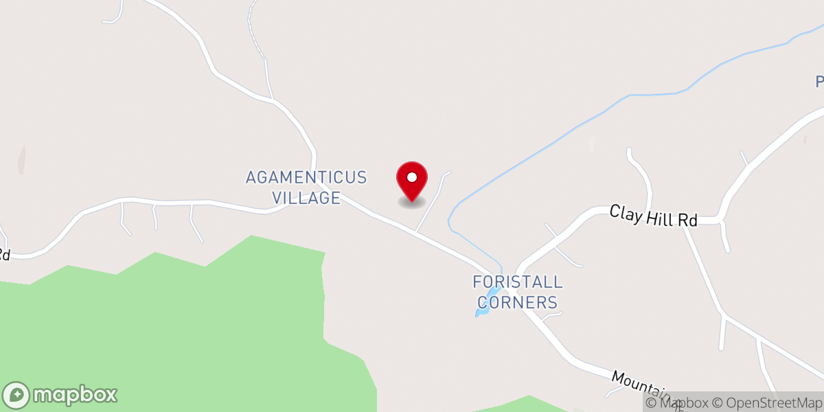 Map showing location of Friendly Christian Tabernacle Church of Mount Agamenticus
