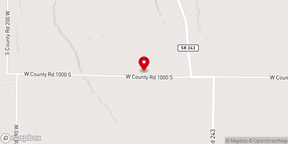 Map showing location of Mt Hebron Church