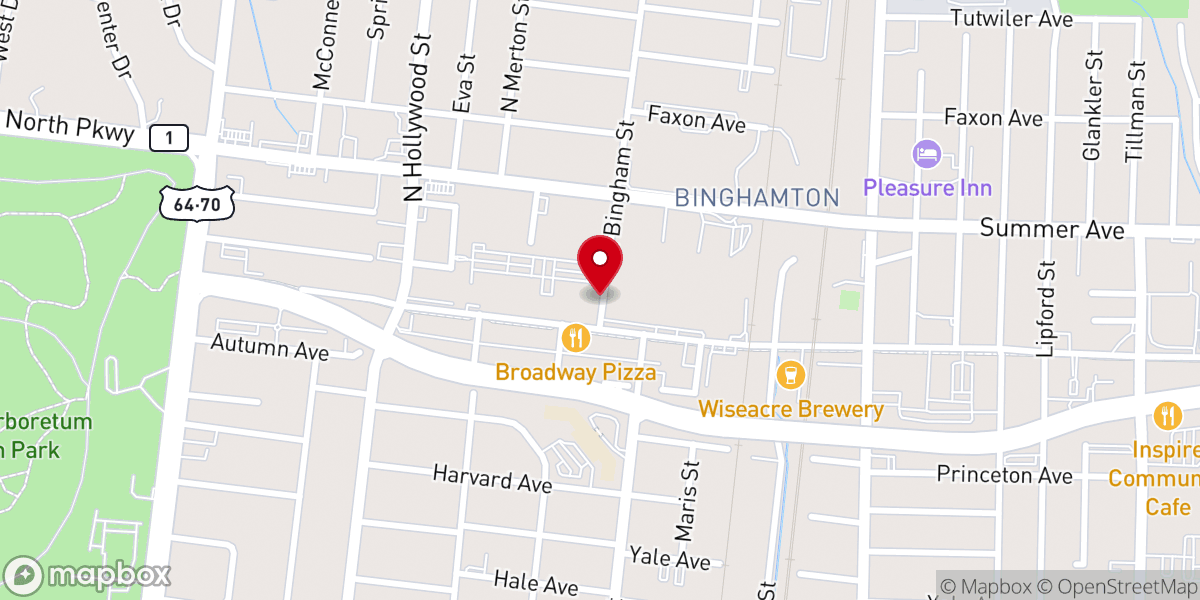 Map showing location of Mission Possible Christian Outreach Service Mission
