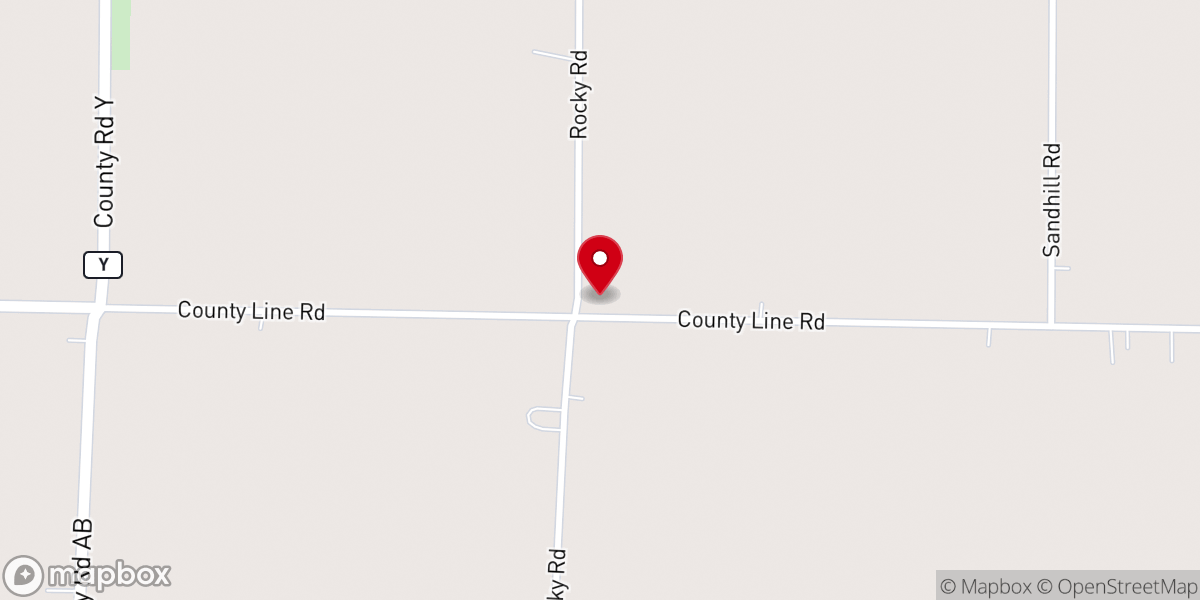 Map showing location of Saint Francis Catholic Church