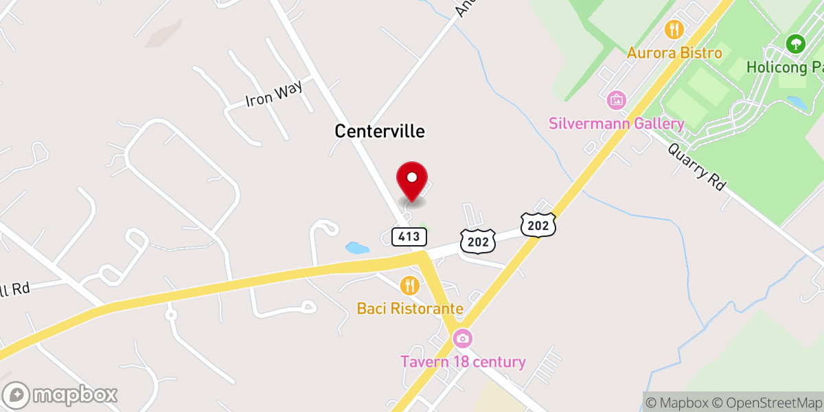 Map showing location of Trinity Buckingham Episcopal Church