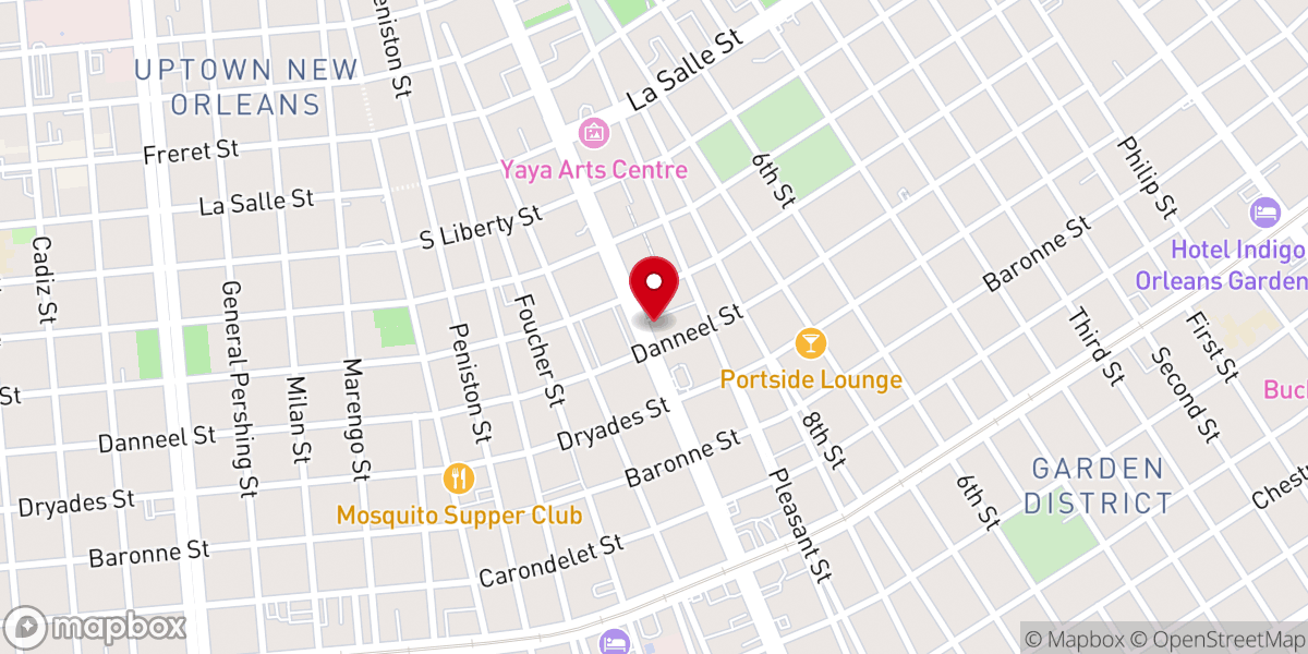 Map showing location of Saint Katherine Drexel Catholic Church