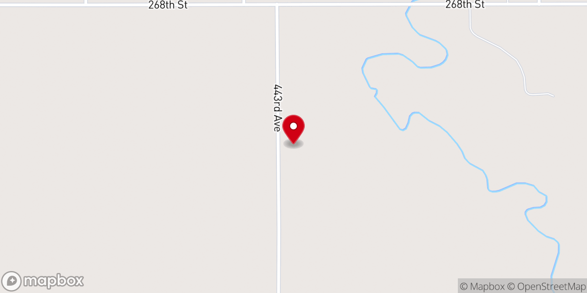 Map showing location of Bethel Church