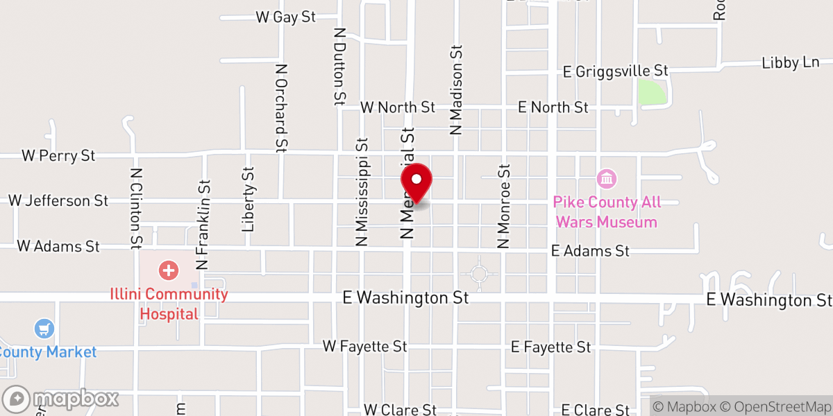 Map showing location of Crossroads Center