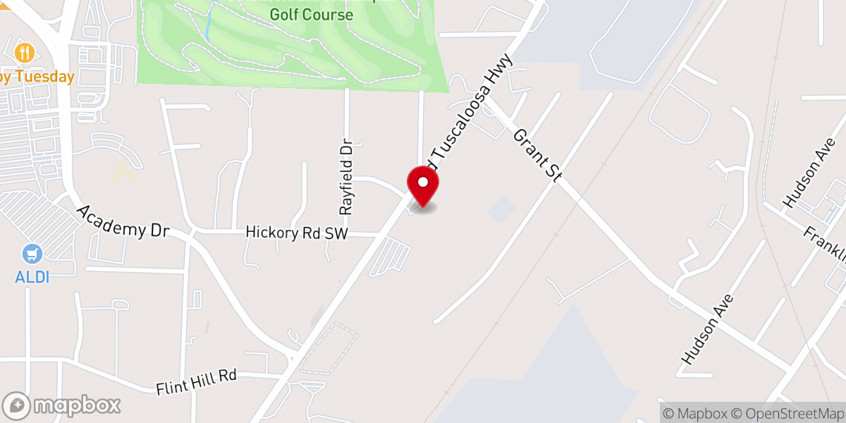 Map showing location of True Worship Mssnry Baptist Church