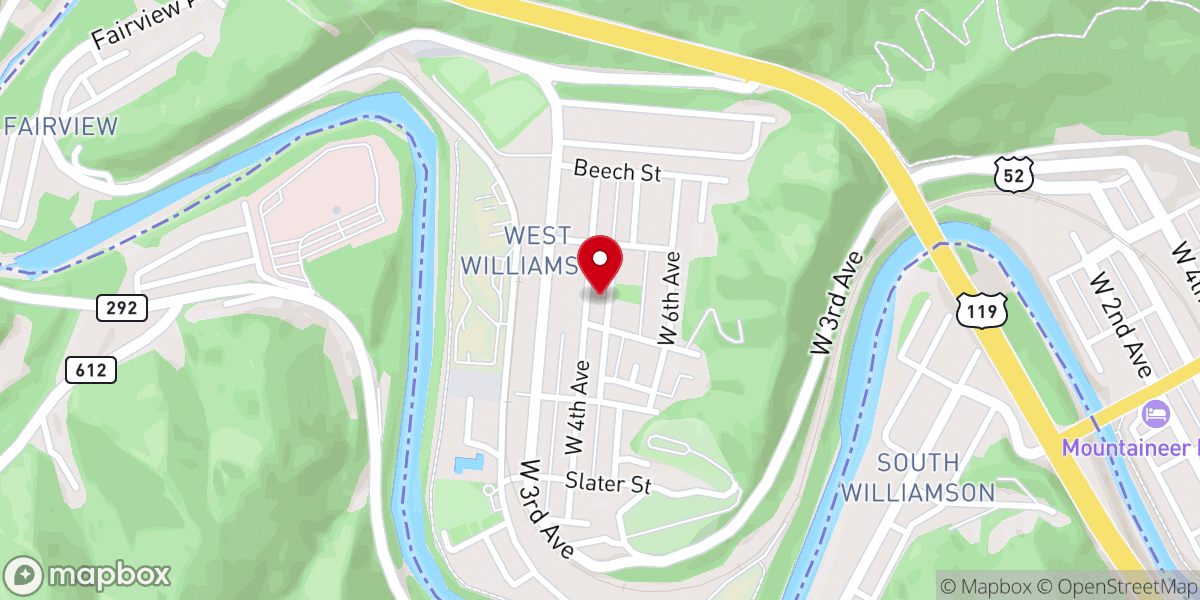 Map showing location of Grace Baptist Temple
