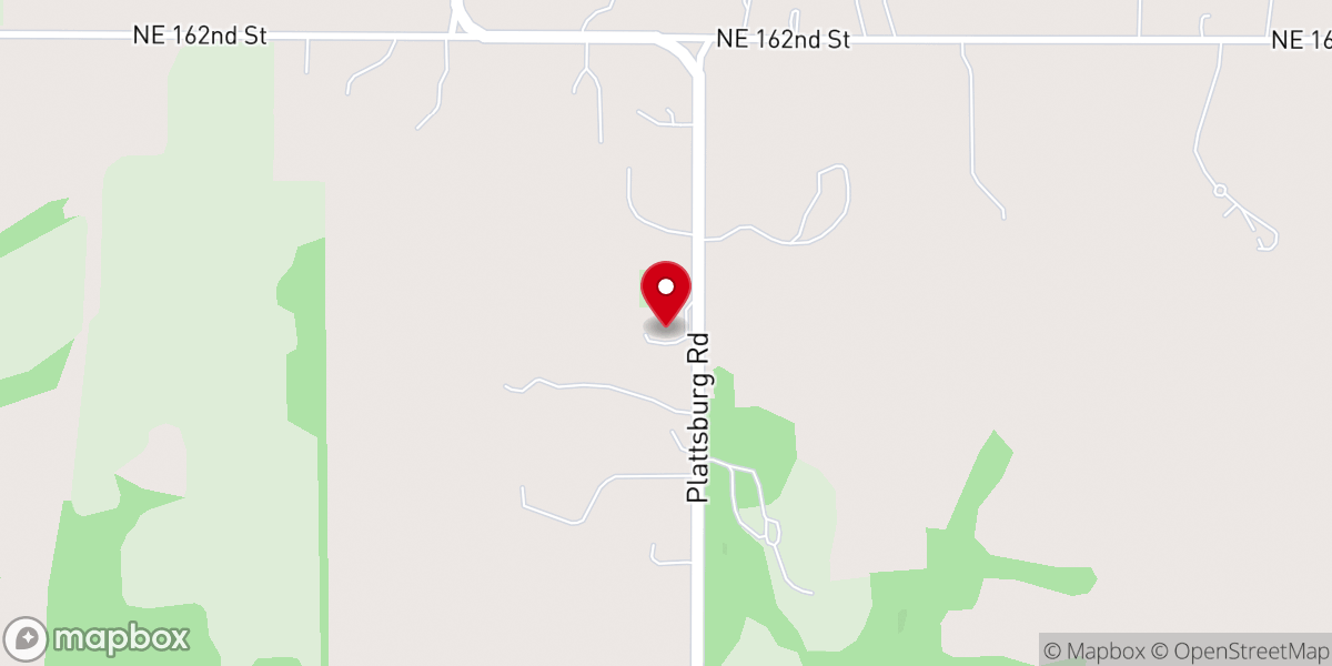 Map showing location of Mount Gilead Church