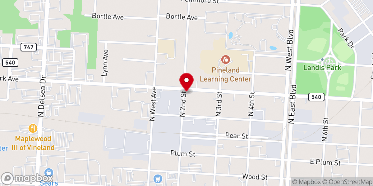 Map showing location of Iglesia De Dios Pentecostal M.I.