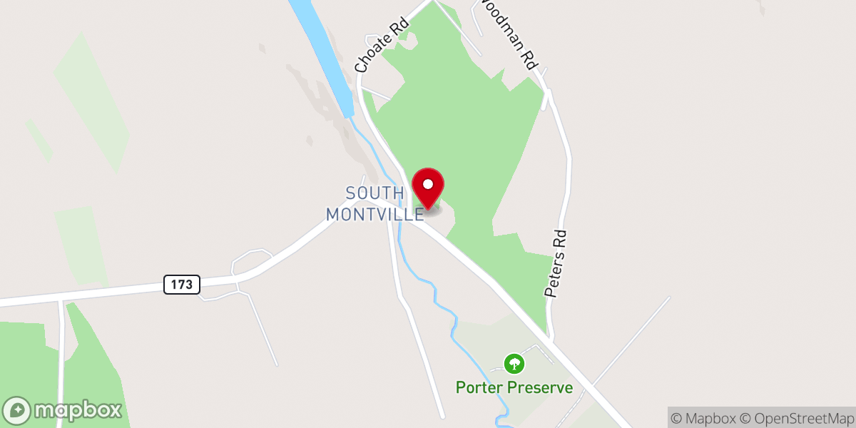 Map showing location of New Life Community Church