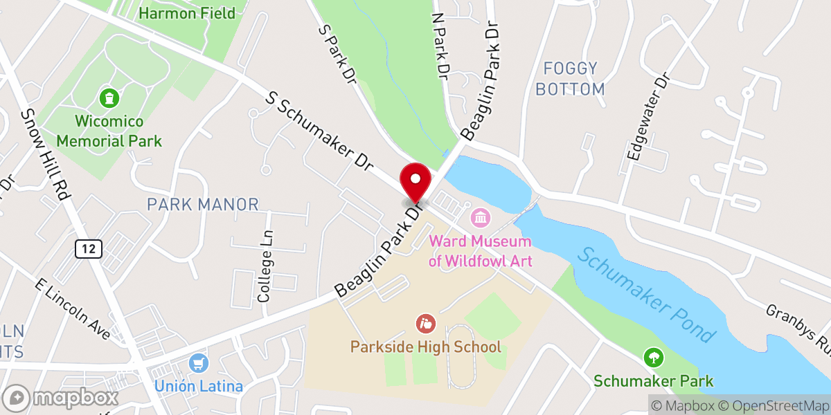 Map showing location of Cross Pointe Church of Nazarene - Food Pantry