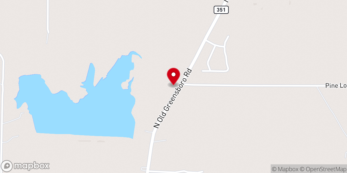 Map showing location of Freedom Biker Church