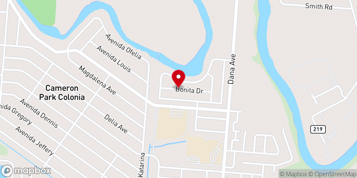 Map showing location of Iglesia Cristiana Admirable Emmanuel Inc