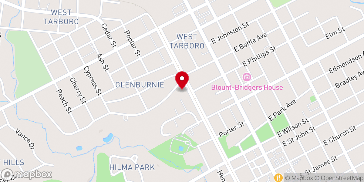 Map showing location of Newness of Life Church