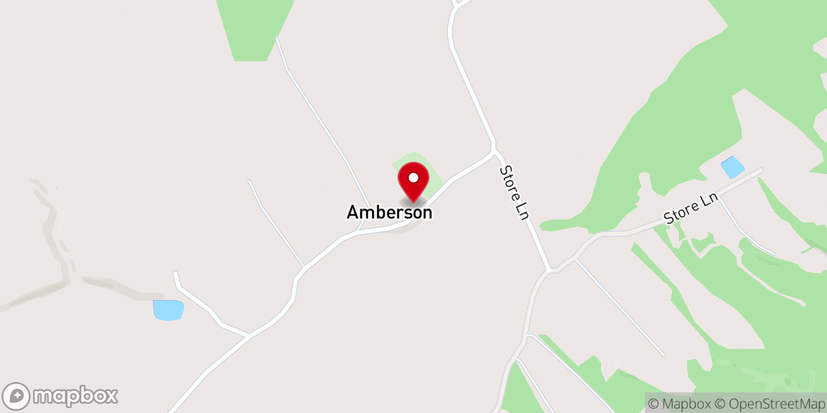 Map showing location of Cornerstone Chapel