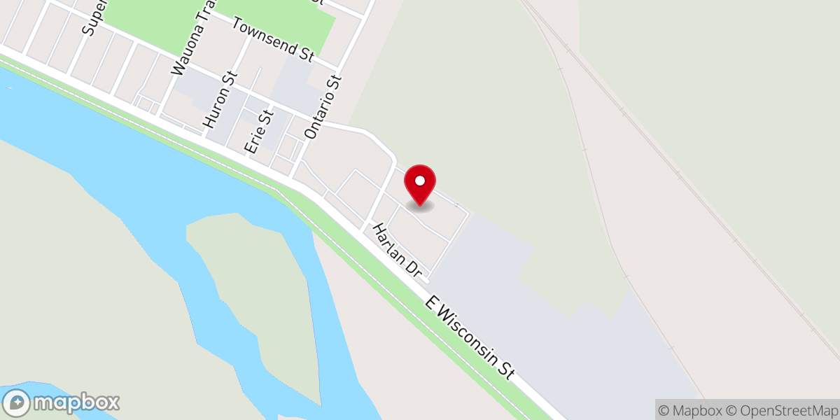 Map showing location of Cornerstone Bible Church