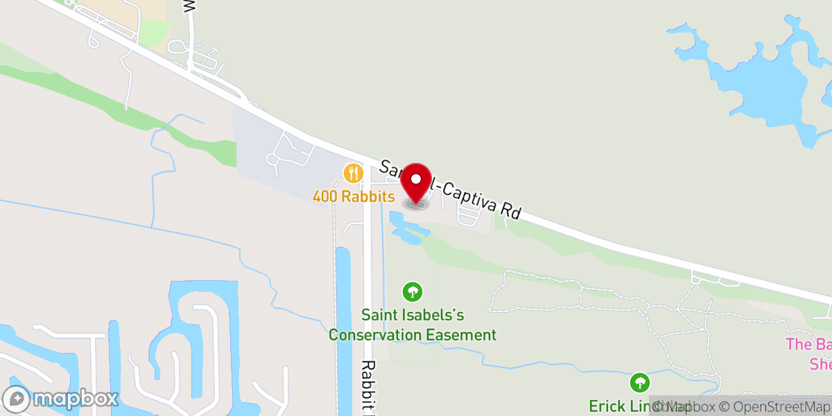Map showing location of St. Isabel Catholic Church