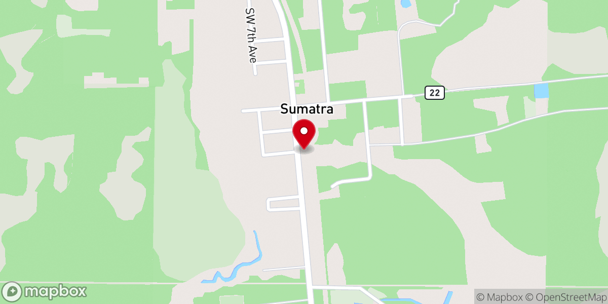 Map showing location of Parsonage